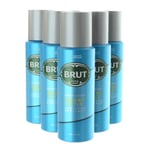 BRUT SPORT STYLE DEODORANT BODY SPRAY 200ML CAN 6 PACK