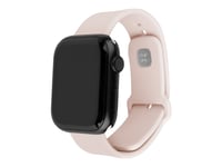 Fixed - Klockräm För Smart Klocka - Silikon, 42/44/45/46 Mm - Rosa - För Apple Watch Hermès Series 9, Series 10, Series 8, Series 9, Ultra, Ultra 2