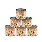 GranataPet Delicatessen - Lot de 6 boîtes de 200 g de Nourriture Humide pour Chat - Dinde et Faisan - Nourriture pour Chats gourmands - Nourriture sans céréales et sans Sucre ajouté