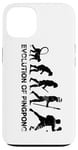 Coque pour iPhone 13 Ping Pong Evolution pour les joueurs de tennis de table