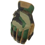 Mekhandskar mechanix wear - Fast fit camo grön large konstläder