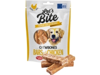 Let's Bite Lets Bite Chewbones. Bars with Chicken 175 g - (10 pk/ps)