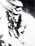 Star Wars The Force Awakens "Episode VII Stormtrooper Paint" Canvas Print, Cotton, Multi-Colour, 3.20 x 60.00 x 80.00 cm