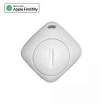 AiYaTo-Tracker GPS Bluetooth,Key Finder,Airtag,Fonctionne avec Apple Find My Global Network,Air Tag Locator,ITag pour IOS pour Sacs - Type 1pc WHITE