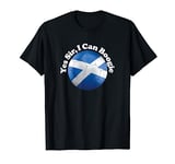 Yes Sir I Can Boogie No Scotland No Party Scottish Saltire T-Shirt