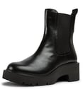 Camper Women's Milah K400575 Chelsea Boot, Black, 3 UK