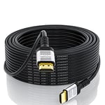 Soonsoonic 4K HDMI Cable 10M | 18Gbps Ultra High Speed HDMI 2.0 Cable & 4K@60Hz HDR 3D ARC HDCP2.2 Ethernet HDMI Cable | for UHD TV Monitor Laptop Xbox PS4/PS5 ect