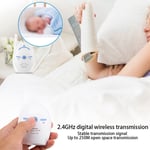 UK Plug Audio Baby Monitor DC 5V 2.4GHz Digital Wireless Two Way Talk Intercom S