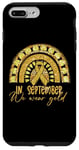 iPhone 7 Plus/8 Plus In September We Wear Gold Cancer Awareness Rainbow Gold Case