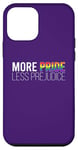 Coque pour iPhone 12 mini PLUS DE FIERTÉ MOINS DE PRÉJUGÉS Jane Austen LGBT Fun Gay Lit Meme