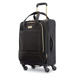 American Tourister Belle Voyage Bagage Souple Extensible avec Roues pivotantes, Noir, Carry-on 21-inch, Belle Voyage Bagage Softside avec roulettes