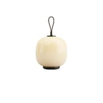 Louis Poulsen VL 45 Radiohus portable bordslampa aged brass/glossy pale yellow