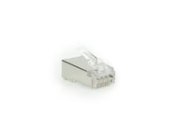 Act Cat6a Pass-Through Shielded Modular Rj45 Connector (Td168p)