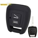 Coque de télécommande de voiture en silicone à 2 boutons pour VAUXHALL,Opel,Astra,Zafira,Frontera,Omega,Vectra,Signum,Tigra