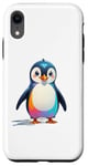 Coque pour iPhone XR Costume incroyable de pingouin pour les fans de l'Arctique