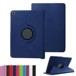 Housse Samsung Galaxy Tab A 10.1 2019 Wifi - 4g/Lte Bleue Navy - Etui Coque Bleu Foncé De Protection 360 Degrés Tablette New Galaxy Tab A 10 2019 T510 / T515 - Accessoires Pochette Xeptio !