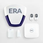 ERA Protect 6pc Smart Security Home Protection Kit, Alarm Hub, Motion Detector.