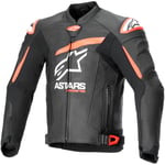 Mc-Jacka läder alpinestars - Mc jacka gp r v4 air brun 56 vit