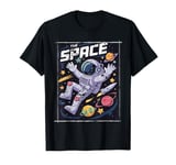 Vintage The Space Astronaut Planets Stars - Funny Astronaut T-Shirt