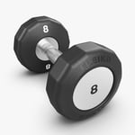 Eleiko Evo Dumbbell - Fixed, Hantlar Gummi