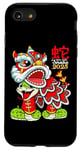 Coque pour iPhone SE (2020) / 7 / 8 2025 Année du serpent Nouvel an chinois Zodiaque lunaire