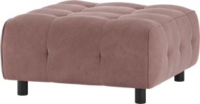 Louis Modulære sofa Skammel, vævet stof lyserød H43x90x90 cm