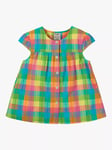 Frugi Kids' Elisa Organic Cotton Gingham Top, Summertime