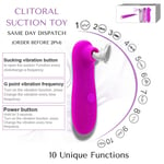 Clitoral Clit Sucking G Spot Dildo Vibrator Vibration Sex Toy for Women Silicone