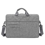 ZYDP Computer Bag Shoulder Bag For Laptop 15 Inch (Color : Grey, Size : 15inch)