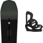 AMPLID Pack snowboard Amplid Souly Grail 25 + Fixations Homme Noir taille 162 2025