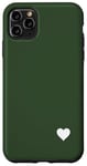 Coque pour iPhone 11 Pro Max Green Sweet Heart, amour de soi