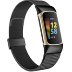 Metall Armband Kompatibel med Fitbit Charge 5 Armband,