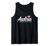 Austrian Souvenirs Makes My Heart Skip A Beat I Love Austria Tank Top