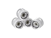 Ridge Skateboards Ridge Cruiser 70MM LED Roues de Skateboard Skateboard Wheels LED Blanc