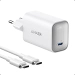 chargeur Nano,chargeur de MacBook 100 W,chargeur pour MacBook,iPad,iPhone,Galaxy,et tous appareils USB-C,câble USB-C 1,80 m fourni