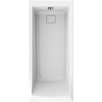 Baignoire rectangulaire en Toplax® aero 170 x 70 cm - Blanc - Allibert