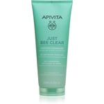 Apivita Just Bee Clear Purifying Cleanser Gel gel facial cleanser to treat acne 200 ml