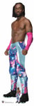 Kofi Kingston WWE Official Lifesize Cardboard Cutout with FREE Mini