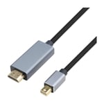 Dacota Platinum Mini DisplayPort - HDMI -kaapeli 8K 3 m