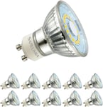 10 X Sanlumia 5W GU10 LED Super Bright Spotlight Bulb 450lm 120 Degree Beam Ang