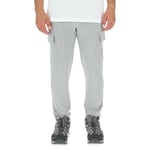 JEEP O102896-G347 J Pantalon DE SURVÊTEMENT Cargo Homme Star Petite Impression sur la Poche latérale J23W Light Grey Melange M