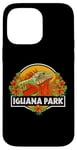 Coque pour iPhone 14 Pro Max Iguane vert pour les reptiles et les lézards