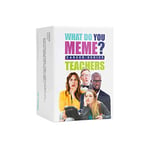WHAT DO YOU MEME? Teacher's Edition - The Hilarious Party Game for Teachers,Blue