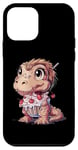 Coque pour iPhone 12 mini Milkshake Dinosaure Milk Shake T-Rex Dino Milkshake