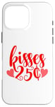 Coque pour iPhone 16 Pro Max 25 Cent Kisses Funny St Valentin Kissing Booth Kiss Love