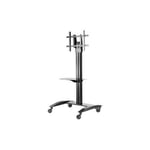 Flat Panel Mobile Trolley For 32" To 75" Displays 