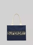 Superdry Luxe Tote Bag, Truest Navy