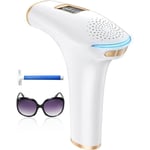 Épilateur Lumière Pulsée,IPL Épilateur Laser 999900 Flashes avec 9 Niveaux et 3 Fonctions - HR/SC/RA pour Femme et Homme, visage,