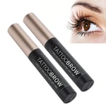 2pcs Tattoo Peel Off Eyebrow Gel Quick Drying Waterproof Eyebrow Tattoo Gel TDM