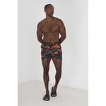 Brave Soul Mens Perth Camo Swim Shorts - XL